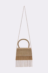 ON THE DANCE FLOOR BLING FRINGE PURSE