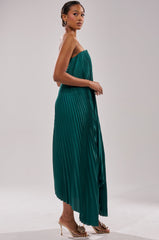 EMERALD DREAM SLEEVELESS MAXI DRESS