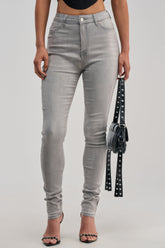 FLEX-FIT HIGH WAISTED SUPER STRETCHY SKINNY JEANS