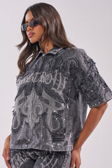 NOT LIKE THE REST EMBELLISHED TOP