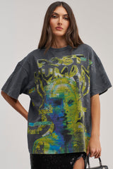 BETTER DAYS TO COME OVERSIZED GRAPHIC TEE