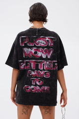 FIRST ROW CYBERTRONICS OVERSIZED GRAPHIC TEE