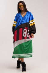 RARE GEM JERSEY MAXI DRESS