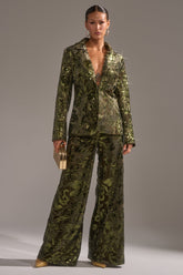 AURORA SEQUIN VELVET TROUSER
