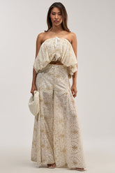 SUMMER TIME BLISS EYELET TROUSER