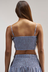 BUSINESS ONLY BRALETTE IN LIGHT BLUE