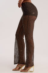 KATE EMBELLISHED MESH PANT
