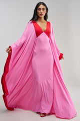 GUEST OF HONOR MAXI DRESS IN PINK