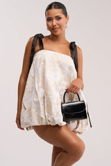 WILD AT HEART FLORAL MINI DRESS