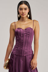 IN TOO DEEP SATIN CORSET