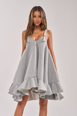 IN TOO DEEP SCUBA MINI DRESS