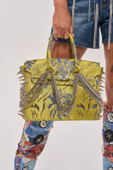 LETS GO EMBELLISHED TOTE