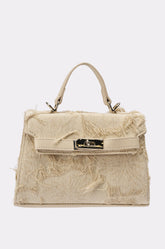 OFFICE SIREN IVORY PURSE