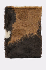 HIGH STANDARDS FAUX FUR PASSPORT COVER