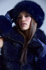 SO CHIC FAUX FUR HEADBAND