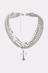 BLESSED TO BE HOT SILVER NECKLACE