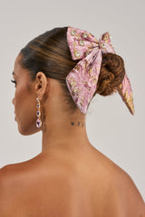 GLAM GROOVE BROCADE HAIR BOW