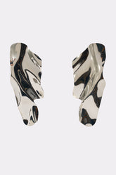 CHROME GAL EARRING