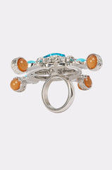 LOVE ME LOUD GEM STATEMENT RING