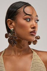 MIXED EMOTIONS FLOWER EARRING