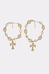 LITTY NECKLACE AND BRACELET SET