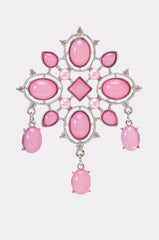 FESTIVAL VIBES STATEMENT EARRING IN PINK