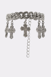ICED OUT CHARM BRACELET