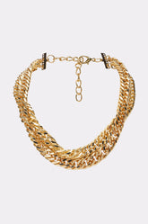 FINE ME IN MIAMI DOUBLE CHAIN NECKLACE