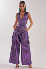 ROYALTY BROCADE PANT
