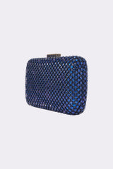 ELECTRIC AURA RHINESTONE CLUTCH