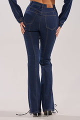 THATS ON ME FLARE DENIM PANT