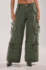 KARA CARGO DENIM