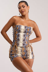 YOU KNOW I WANT YOU BABY LACE UP CORSET