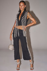 NINA RHINESTONE CULOTTES