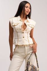 IM ALL YOURS BUTTON DOWN