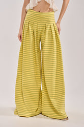 SILVER COAST YELLOW STRIPE TROUSER