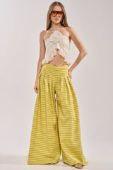 SILVER COAST YELLOW STRIPE TROUSER