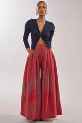 SILVER COAST STRIPE TROUSER
