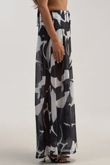 BAECATION CHIFFON WIDE LEG PANT