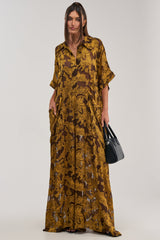 DEEP IN THE FEELS LACE JUMPSUIT IN YELLOW MULTI