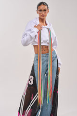 STRINGED HOODIE