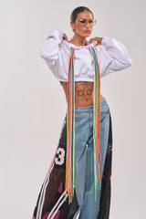 STRINGED HOODIE
