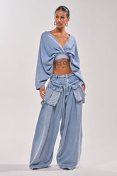 DRIFTING AWAY CARGO DENIM