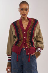 NEW DAY COLORBLOCK CARDIGAN