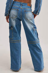 DENIM FOR DAYS CARGO DENIM