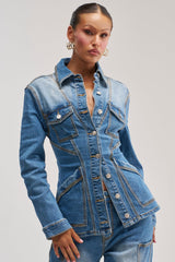 DENIM FOR DAYS BUTTON DOWN