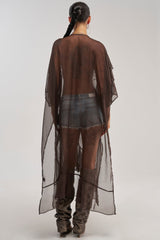 INDIO VIBES TIE FRONT CARDIGAN