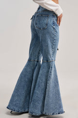 DONT PLAY WITH MY HEART BELL BOTTOM DENIM