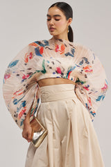 CANDY RAIN PLEATED BLOUSE