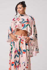 CANDY RAIN SATIN BLOUSE